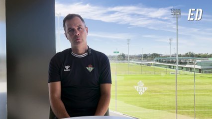 Entrevista a Dani Fragoso en el debut del Betis en Youth League