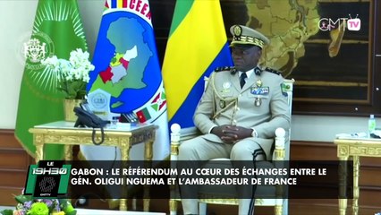 [Reportage] Gabon : le référendum au cœur des échanges entre le Gén. Oligui Nguema et l’Ambassadeur de France