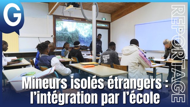 Reportage - L'enseignement pour mineurs isolés étrangers