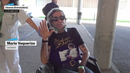 Mario Vaquerizo habla tras salir del hospital: "Tengo una fractura de la vértebra cuatro y la vértebra seis"