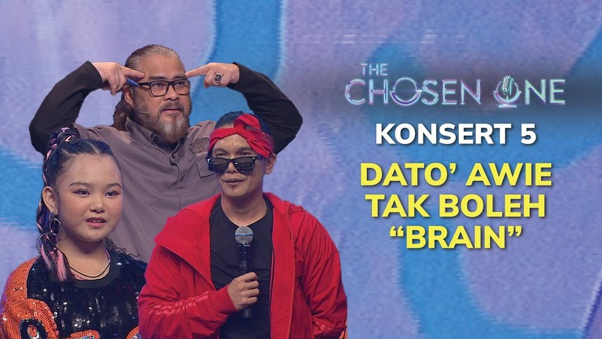 Dato’ Awie pelik bila masa Kiki hafal lirik power RAP! | The Chosen One Musim Ke-2 | Konsert 5