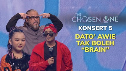 Dato’ Awie pelik bila masa Kiki hafal lirik power RAP! | The Chosen One Musim Ke-2 | Konsert 5