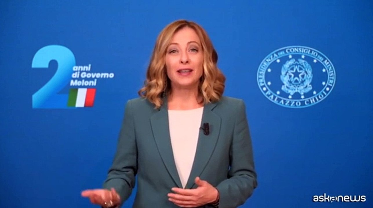 Meloni: soddisfatta di questi due anni, insieme per Italia pi? forte