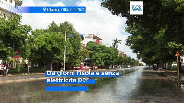 Cuba, almeno sei morti per l'uragano Oscar mentre il Paese è ancora al buio