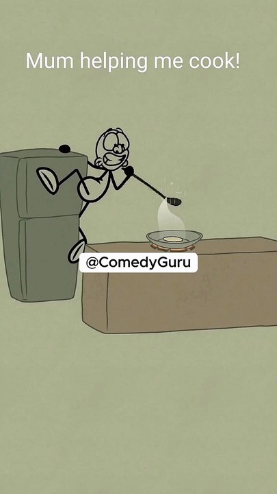 Mum helping me cook! (4k memes) #shorts