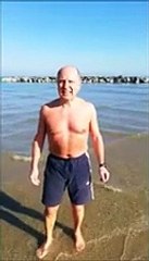 Il mare d'inverno per due "temerari"