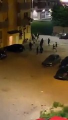 Rissa e caccia all'uomo a Rancitelli, "dimenticati" i divieti per il virus