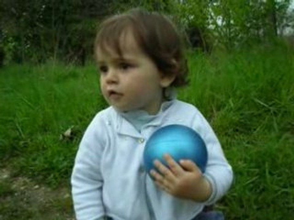 Ballon bleu 5