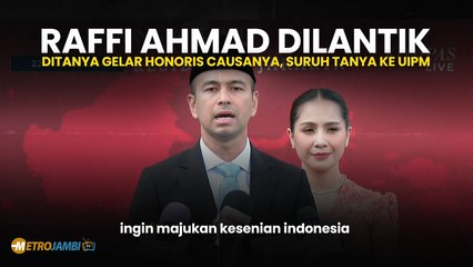 Ditanya Gelar Kausa-nya, Raffi Ahmad: Tanya UIPM Aja