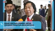 Pendapat Komeng ke Presiden Prabowo-1