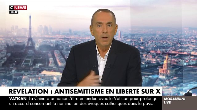 EXCLU: Morandini Live révèle un compte antisémite avec des menaces de mort contre les juifs... mais X estime que ses règles sont respectées et refuse de le fermer - VIDEO