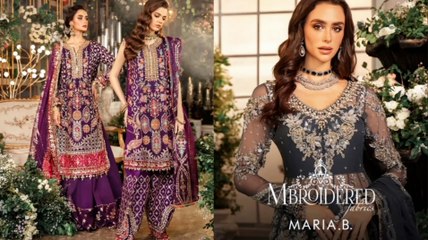 Maria b latest wedding collection 2024