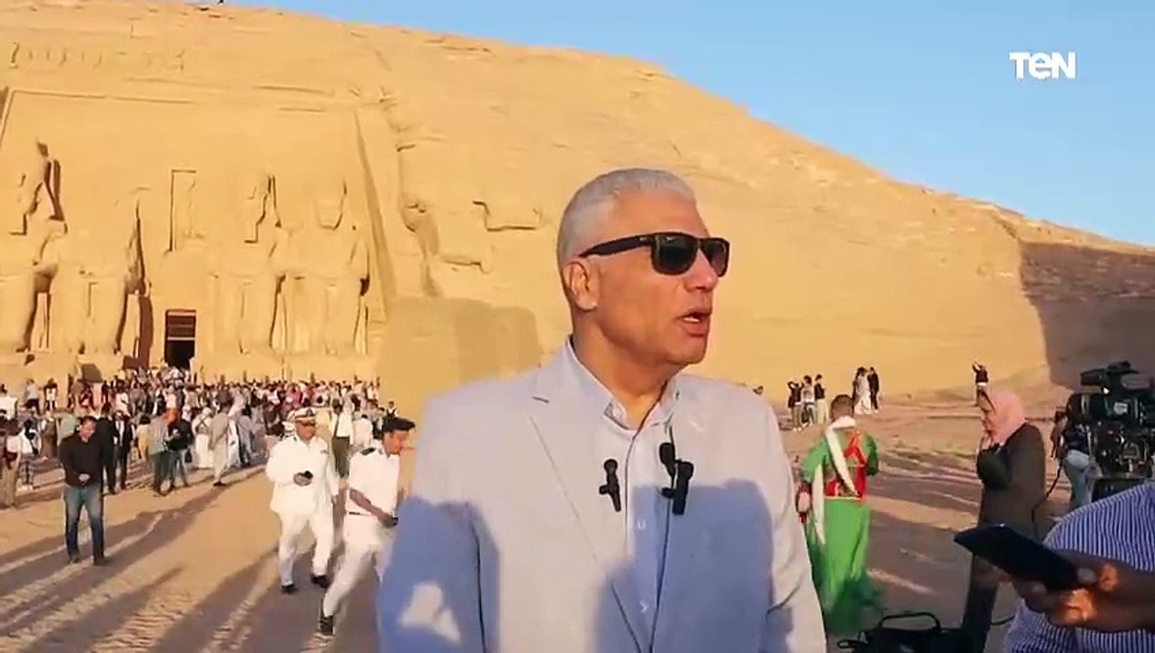 محافظ أسوان يكشف استعدادات المحافظة لاستقبال الأفواج السياحية لمشاهدة تعامد الشمس على وجه رمسيس