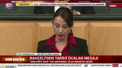 Bahçeli'nin Öcalan çağrısına DEM Parti'den yanıt geldi