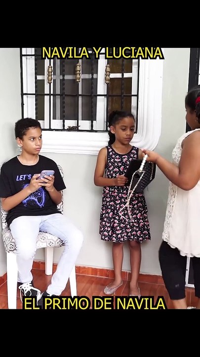 Luciana quiere el primo de navila prestado #humor #luciana #finalinesperado #navila #primo