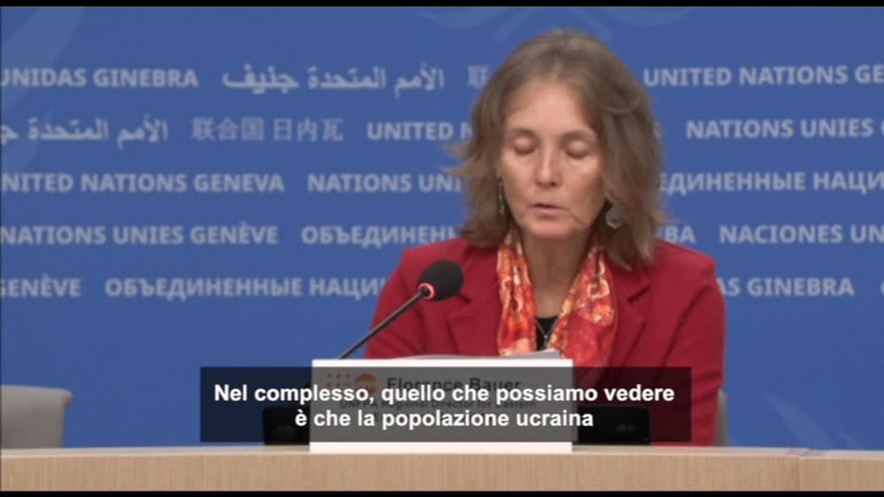 Onu: da inizio guerra la popolazione ucraina diminuita di 10 milioni