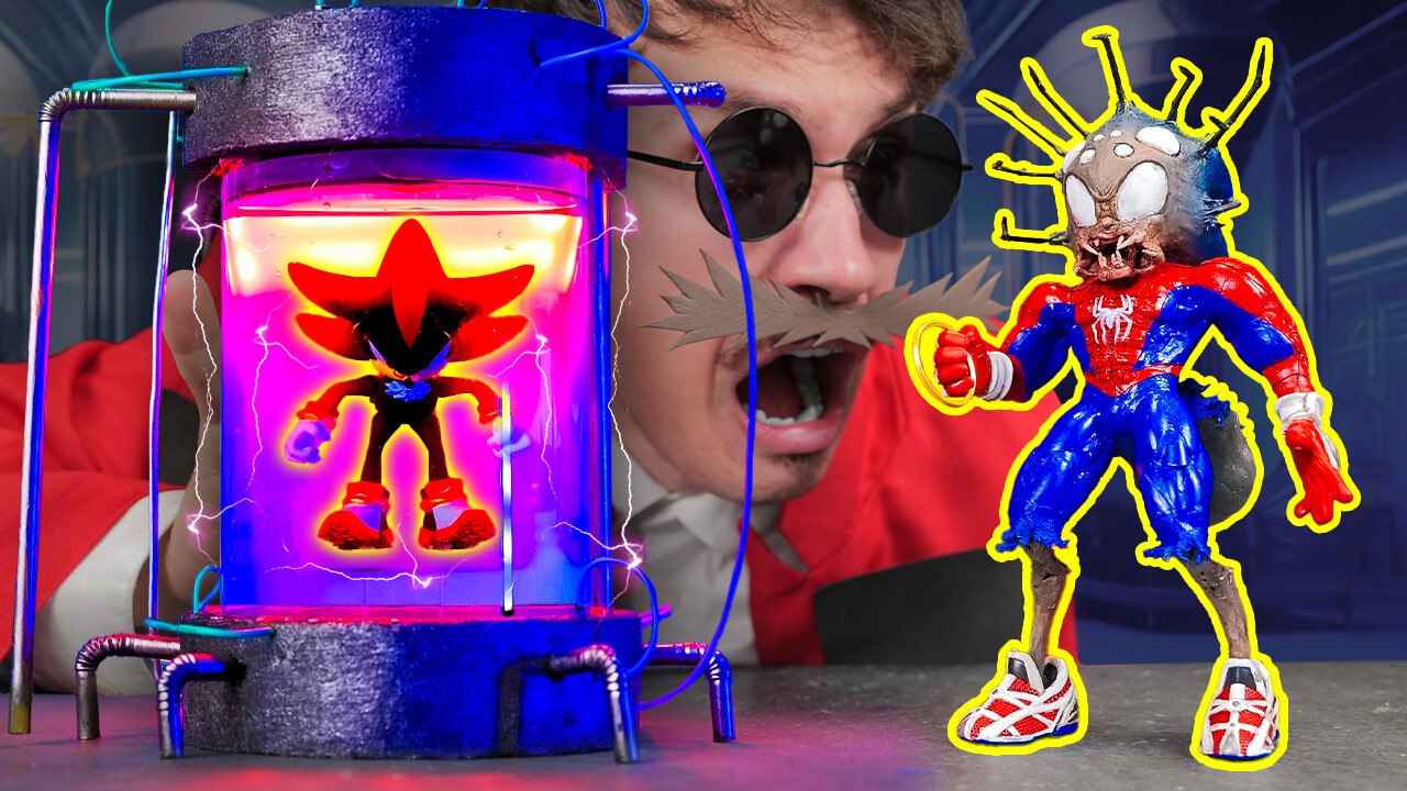 Fusion Of Sonic & Spiderman  Your Favorite Cartoon Characters Are Mutants