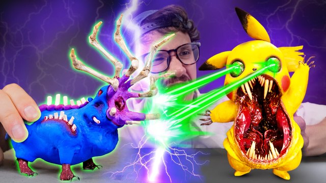 Zoochosis & Pikachu ⚡ Watch Us Make Creepy Crafts & Crazy DIYs