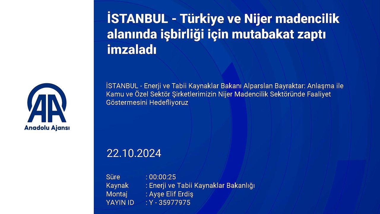 Türkiye ile o ülke arasında madencilik anlaşması! Türk şirketler maden arayacak