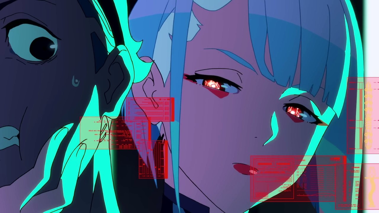 David and the Mystery Girl  Cyberpunk Edgerunners  Clips   Anime
