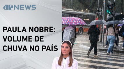 Chuva segue atingindo grande parte do Brasil nesta semana | Previsão do Tempo