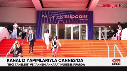 Kanal D yapımcılarıyla Cannes'da! Murat Yancı: Dünyada gerçekten bir dizi diplomasisi gerçekleştiriyoruz