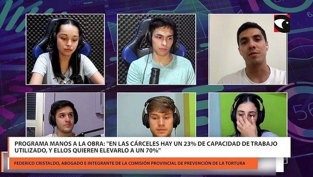 Programa Manos a la Obra: En las cárceles hay un 23% de capacidad de trabajo utilizado, y ellos quieren elevarlo a un 70%