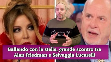 Ballando con le stelle, grande scontro tra Alan Friedman e Selvaggia Lucarelli