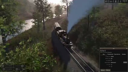 Holz zum Sägewerk. | Railroader | Ep. 11