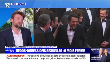 Download Video: Agressions sexuelles: condamné à un an de prison dont 6 mois avec sursis, Nicolas Bedos fait appel