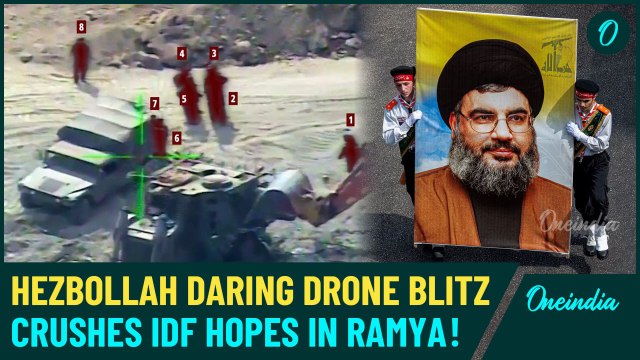 Watch| Hezbollah Drone Hits IDF Base in Ramya, Injures Troops as Lebanon War Escalates