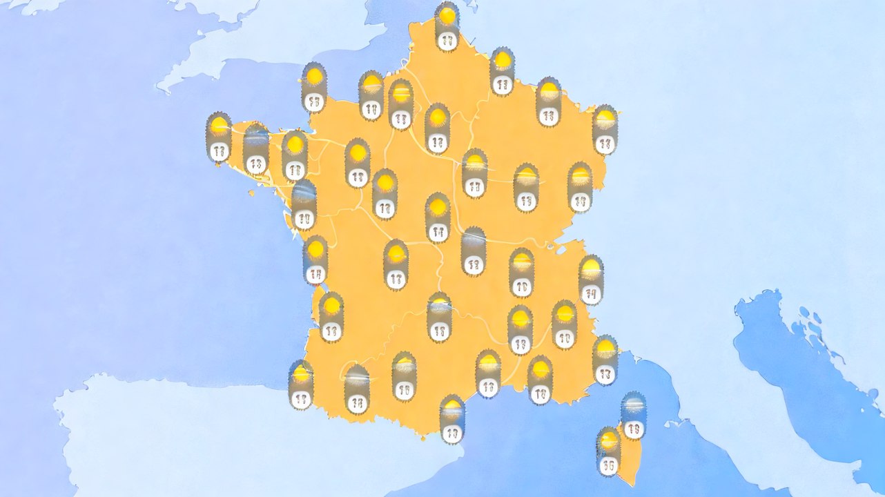 Prévisions Météo du 22 octobre 2024 en France :...