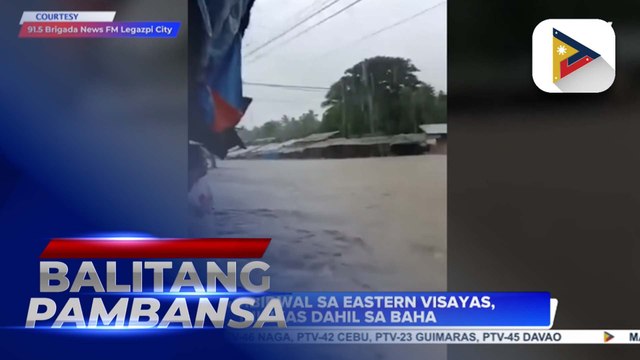 Libu-libong pamilya sa Bicol at Eastern Visayas, apektado ng Bagyong Kristine; DSWD, tiniyak na handa ang food packs para sa mga apektado ng bagyo