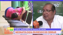 Neonatología de la Maternidad cruceña en riesgo de cerrar