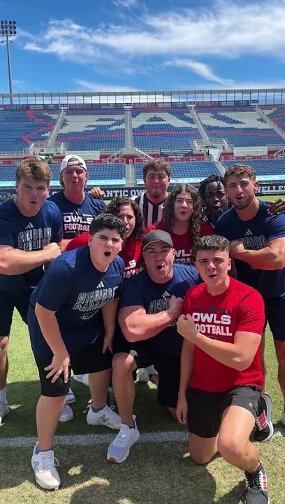 FAU Brings The BOOM!  #dance #song #football #college #father #son #mother #daughter #family #fun #bigjustice #boom @Florida Atlantic University