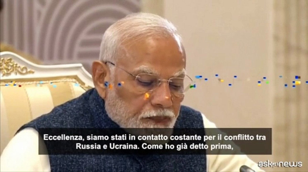 Ucraina, Modi: conflitto va risolto in modo pacifico