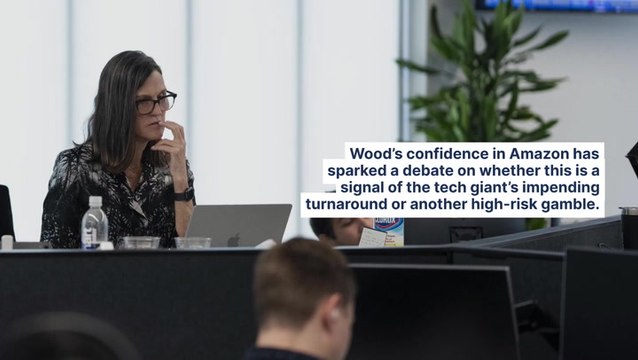 Cathie Wood's Ark Invest Buys $3.95M Worth Of Amazon Stock Amid Company's Nuclear Moves