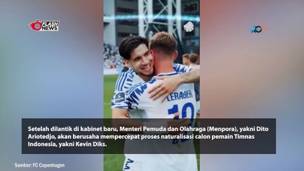 Baru Dilantik, Menpora Langsung Fokus Kebut Naturalisasi Kevin Diks