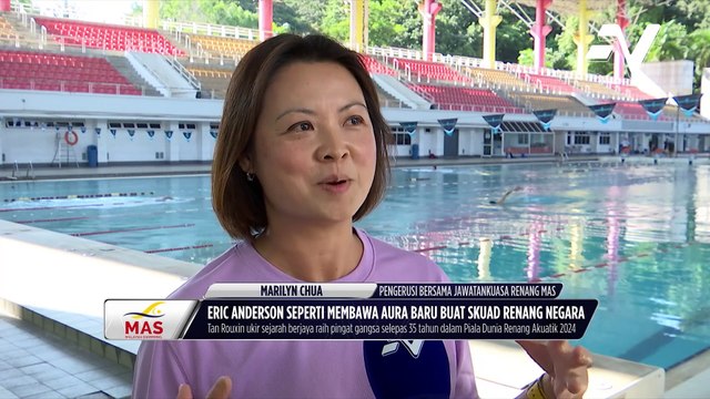 Marylin Chua akui sentuhan Eric faktor utama kebangkitan skuad renang