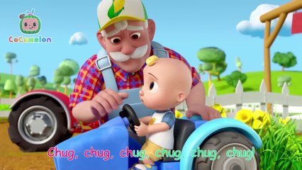 Muddy Chug Chug Tractor Song! - Nursery Rhymes & Kids Songs
