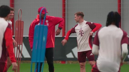 Bayern Munich train ahead of Barcelona UCL trip