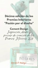 Cement Design: galardón de la X edición de Premios de Interiores 2024