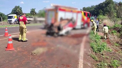 Jovem de 18 anos de idade fica ferido em capotamento no Contorno Oeste, em Cascavel