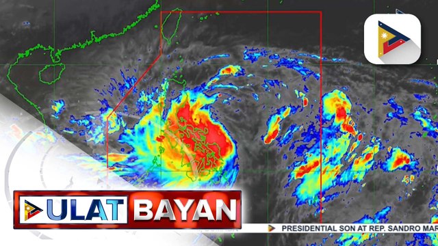Tropical Storm Kristine, bahagyang lumakas pa at inaasahang maglalandfall sa Isabela o Northern Aurora; Signal number 1 at 2, nakataas sa ilang bahagi ng bansa
