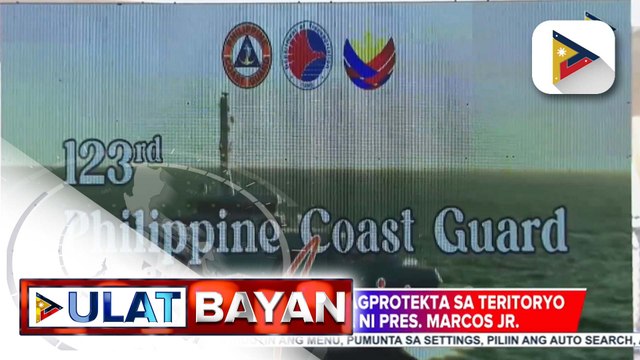 Kabayanihan ng PCG sa pagprotekta sa teritoryo ng Pilipinas, kinilala ni Pres. Ferdinand R. Marcos Jr.