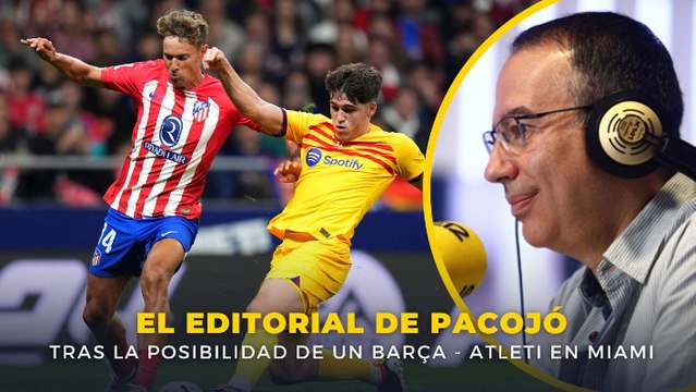 Pacojó solo necesita cuatro palabras para resumir el sentir de muchos ante posible Barça-Atlético en Miami
