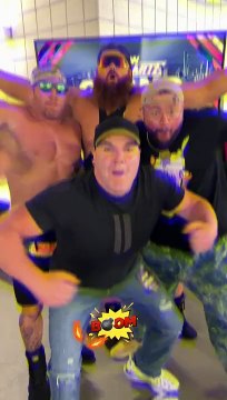 AEW Brings The BOOM! #aew #wrestling #newyork #father #son #family #fun #bigjustice #boom @All Elite Wrestling @Barstool Sports @Jack Mac