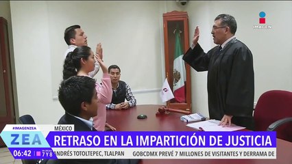Paro de trabajadores del Poder Judicial ha provocado un rezago de más de 12 mil audiencias