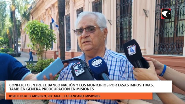 Conflicto entre el Banco Nación y los municipios por tasas impositivas, también genera preocupación en Misiones