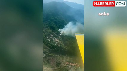 Muğla'da Orman Yangını: Ekipler Müdahaleye Devam Ediyor